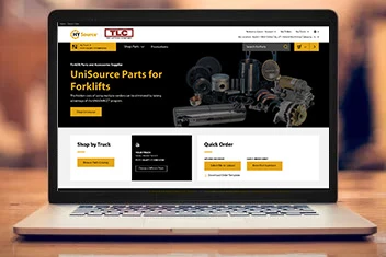 Online parts ordering request