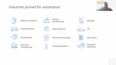 What's New in Warehouse Automation Warehouse Wednesday event gif