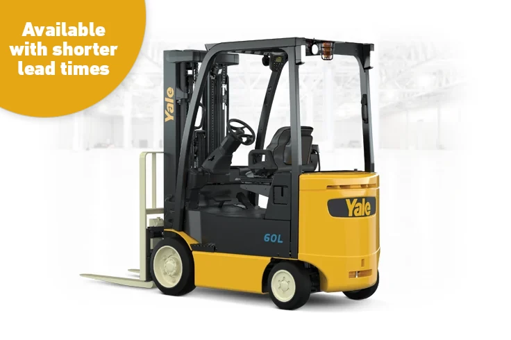 4 Wheel Electric Forklift Trucks | ERC050-060VGL | Yale