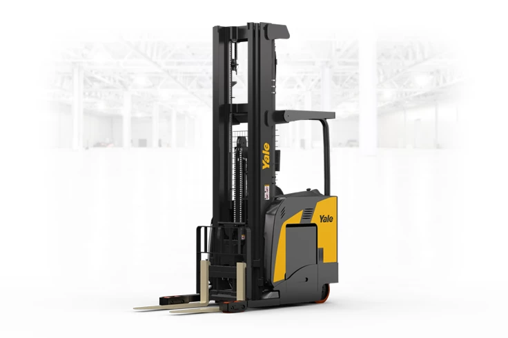 Maximize storage space in narrow aisles